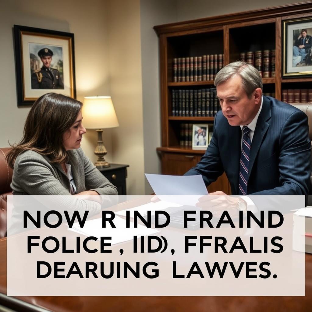 Police ID Fraud Defense Lawyer Goochland County