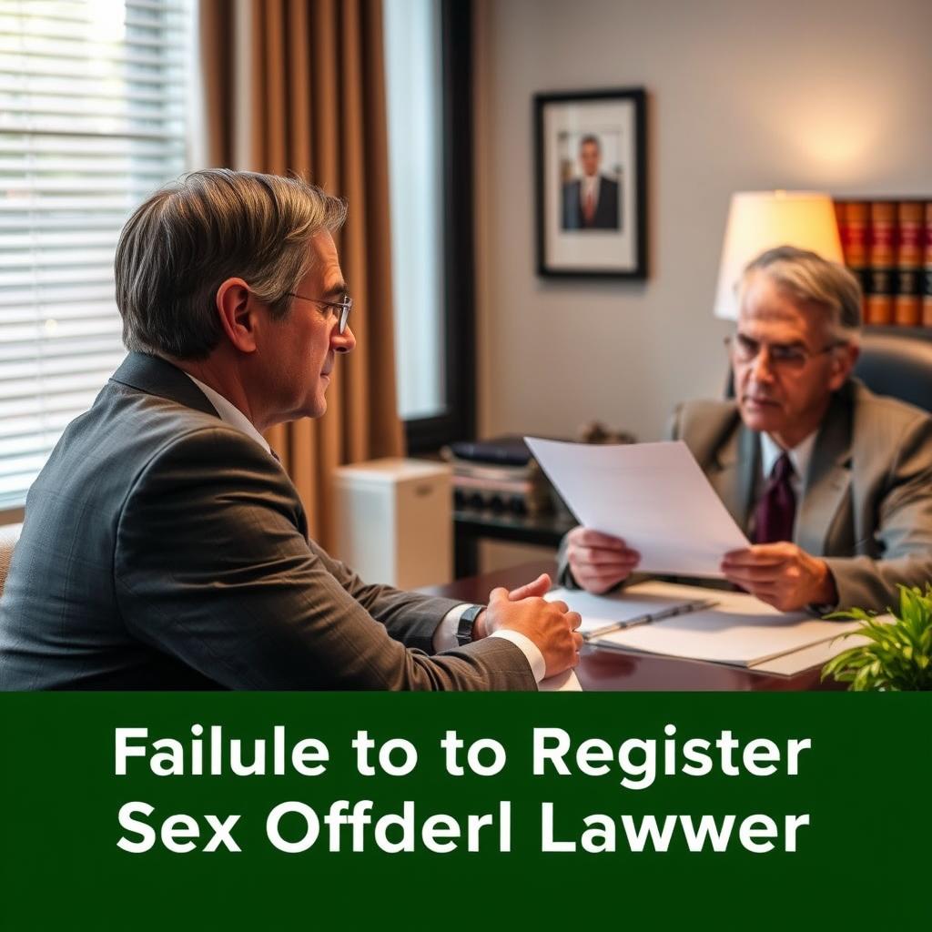 Failure to Register Sex Offender Lawyer Howard County